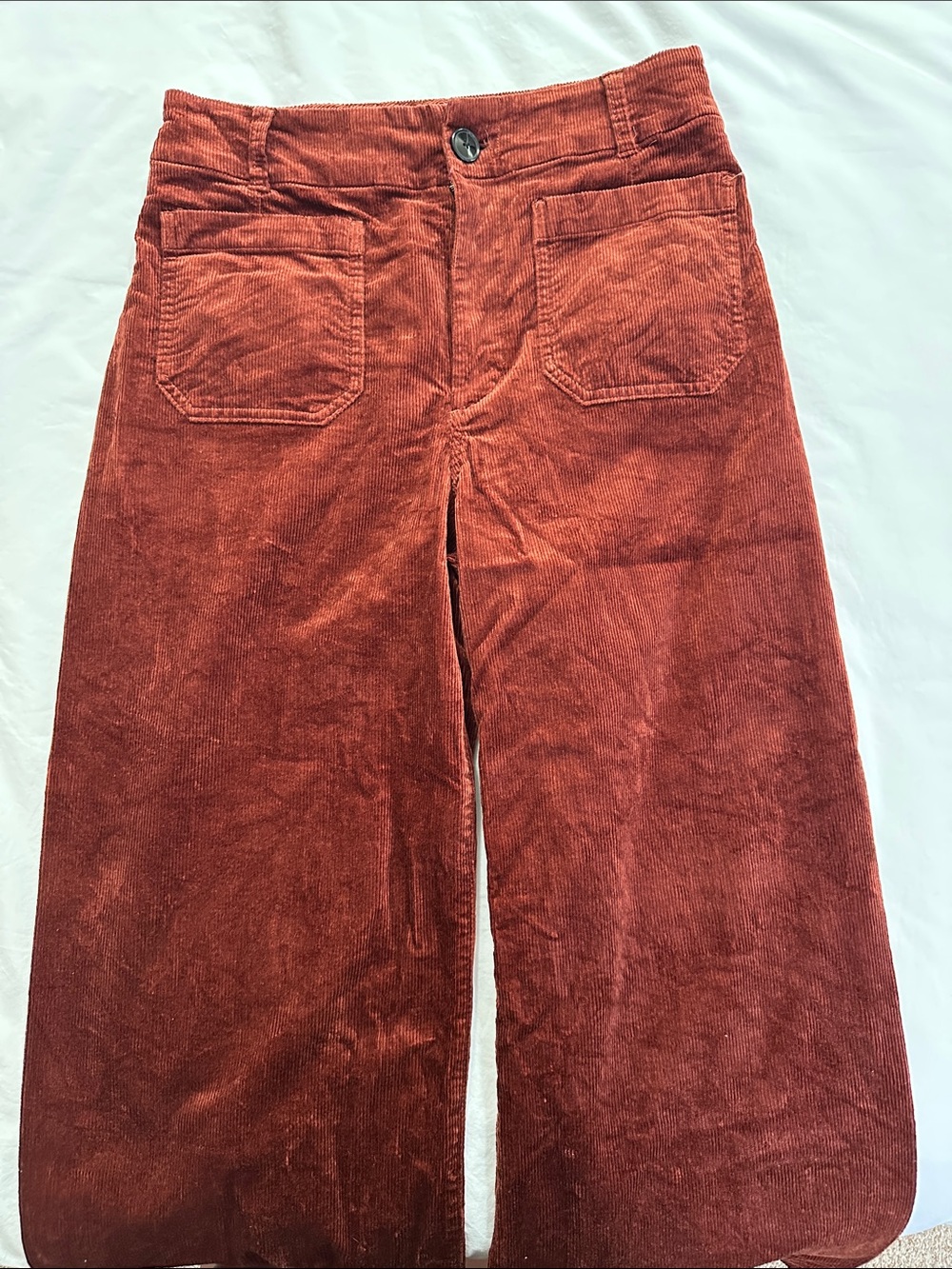 Anthropologie Maeve Colette Crop Corduroy Pants